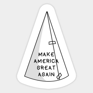 Trump Dunce Sticker